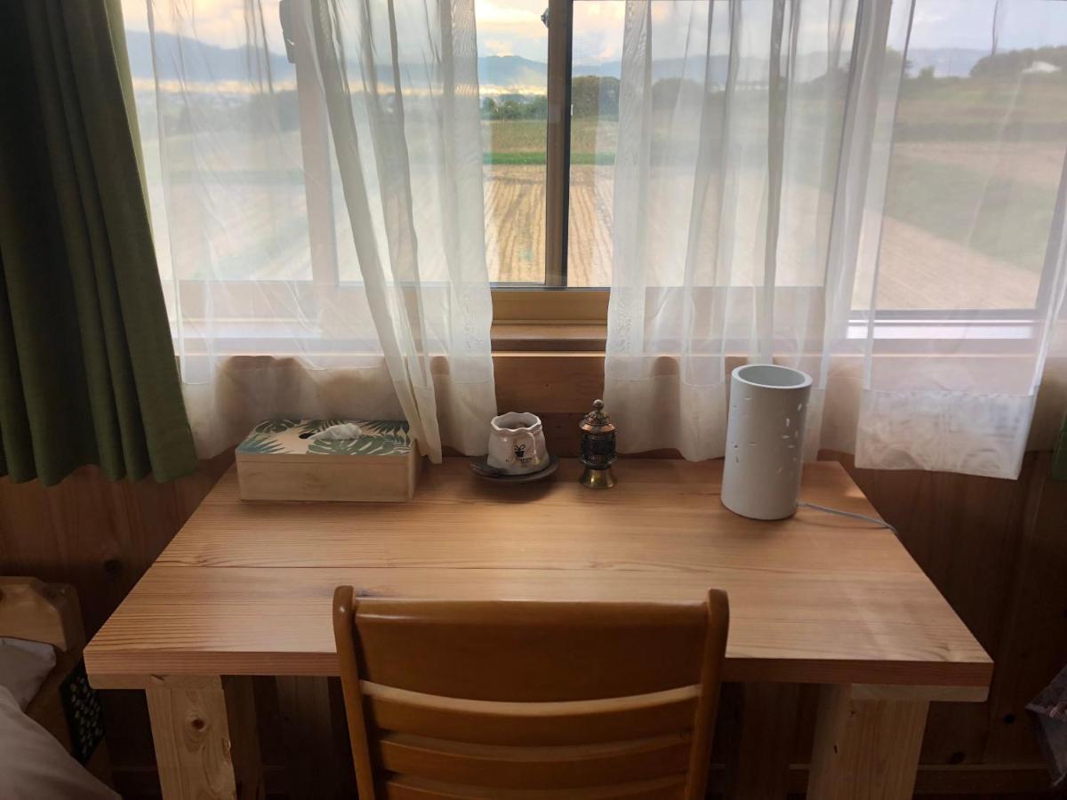 Azumino Backpackers 山の風 Hotel Matsukawa Bagian luar foto