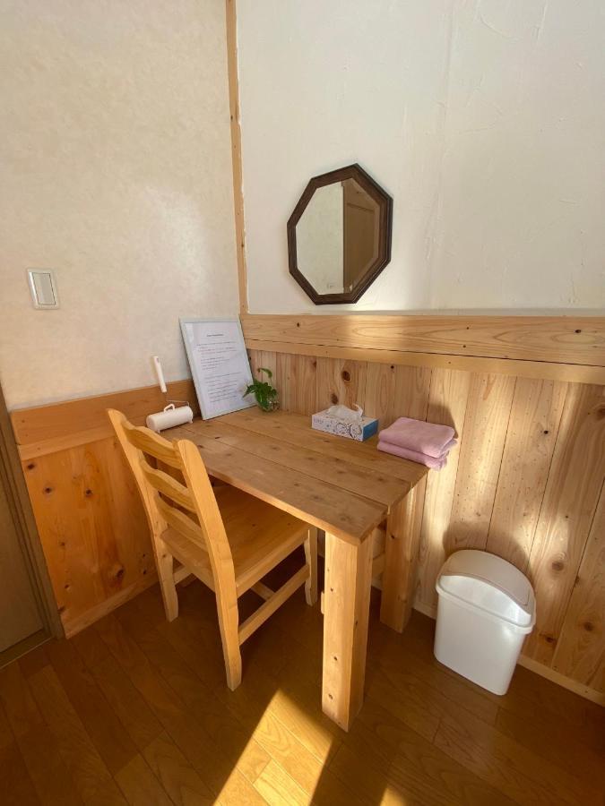 Azumino Backpackers 山の風 Hotel Matsukawa Bagian luar foto