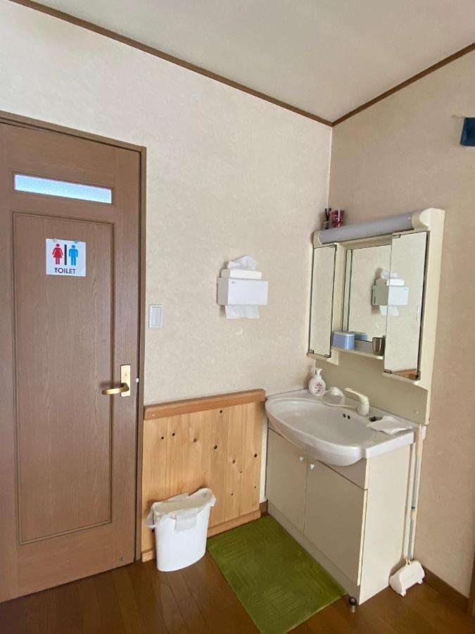 Azumino Backpackers 山の風 Hotel Matsukawa Bagian luar foto