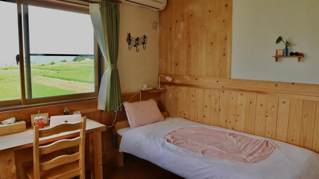 Azumino Backpackers 山の風 Hotel Matsukawa Bagian luar foto